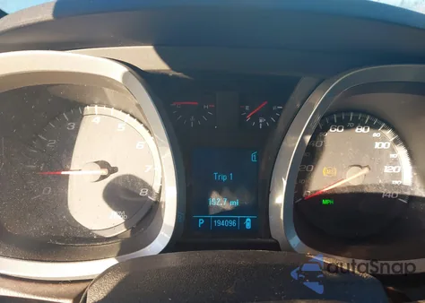 2010 Chevrolet Equinox Lt из США, поврежденный, VIN 2CNFLPEY5A6335865